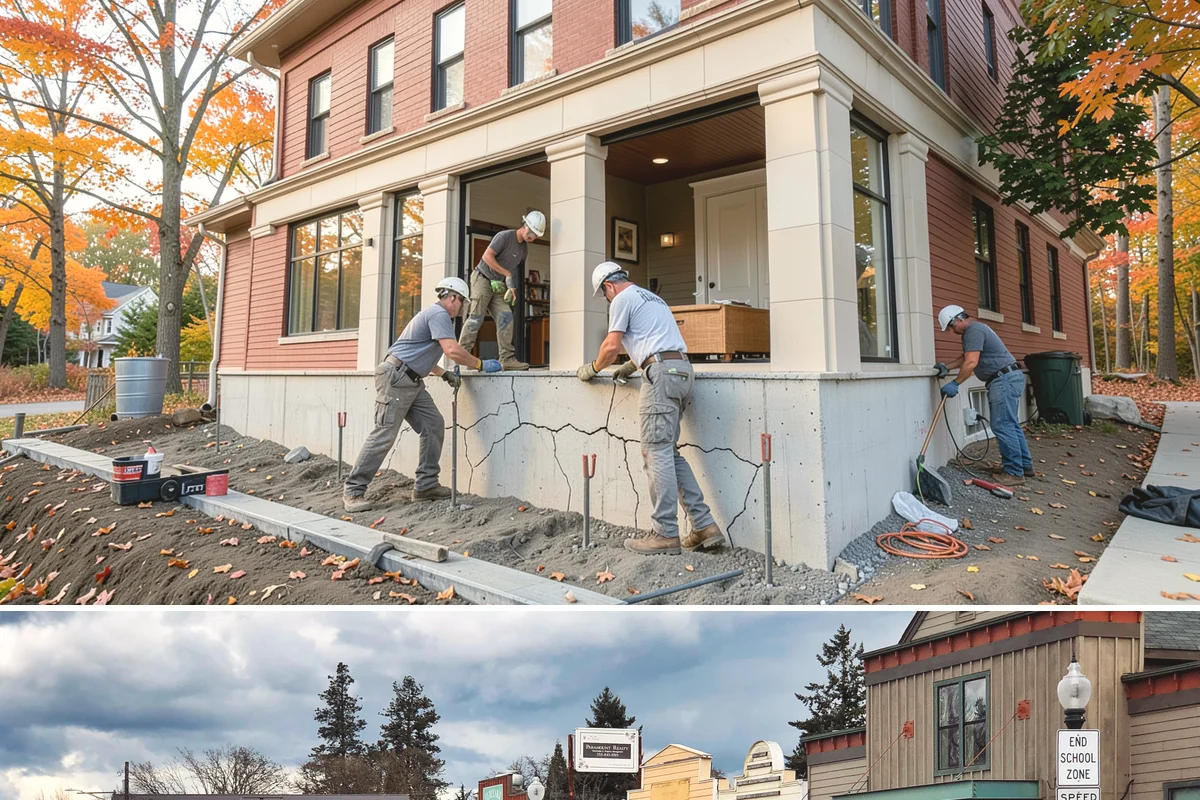 Concrete Leveling in Roy, Pierce County, WA - Leveling can be performed year-round since it requires no pouring or extended cure time.