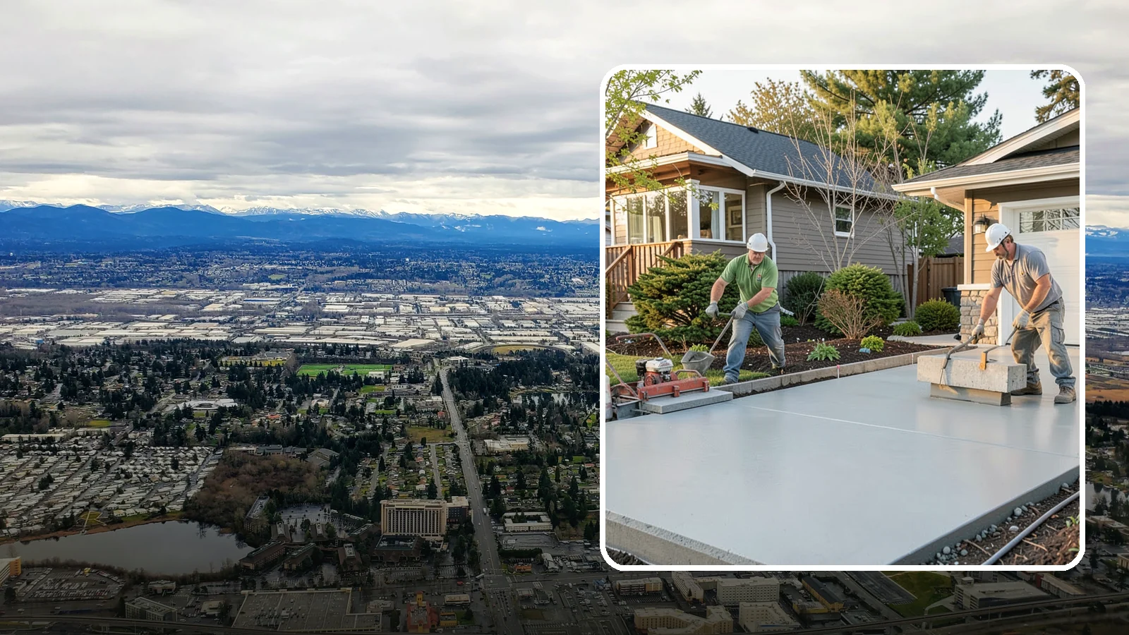 Concrete Leveling in SeaTac, King County, WA - Lift and level sunken slabs to eliminate trip hazards and restore drainage without a full replacement.