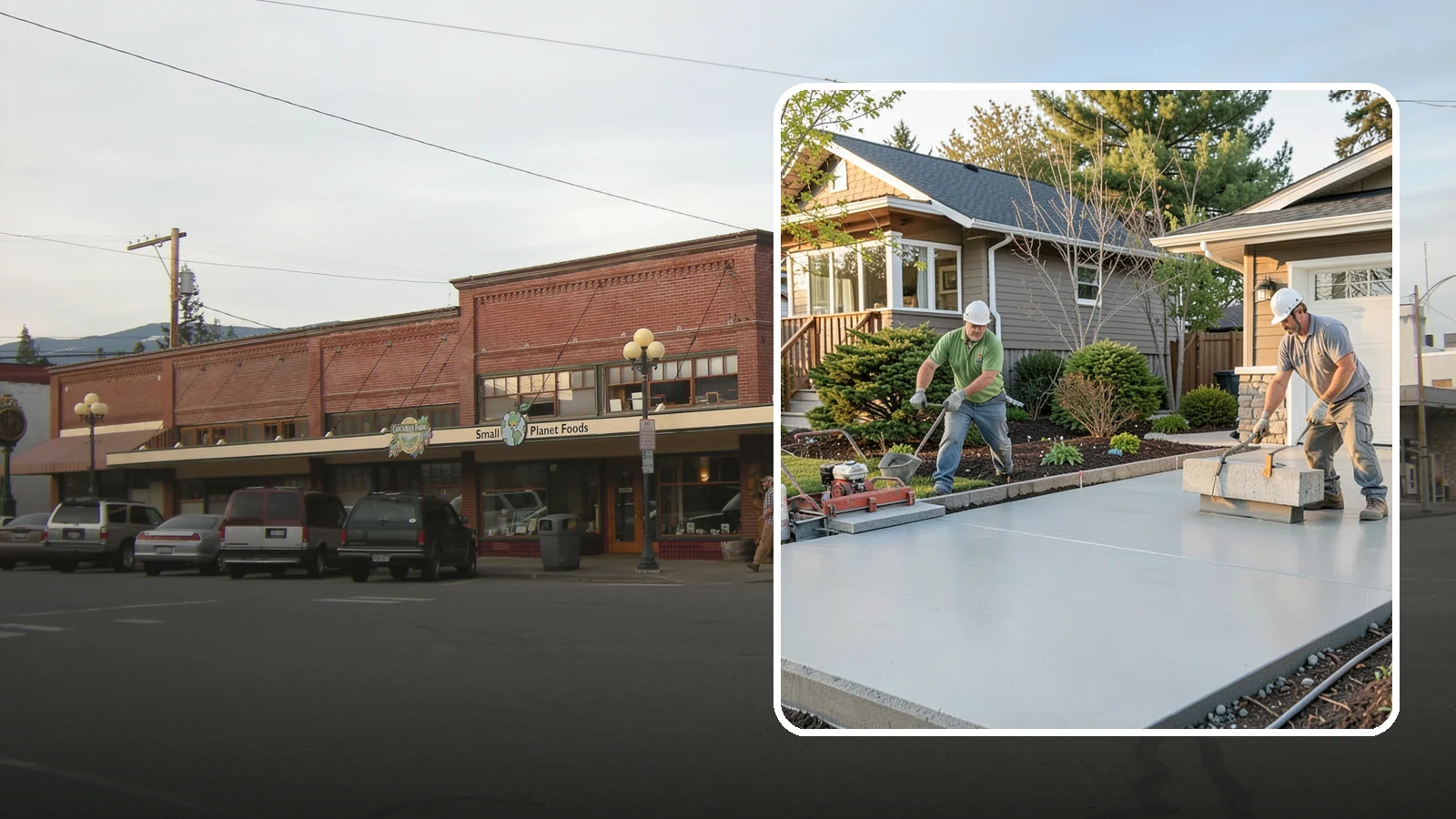Concrete Leveling in Sedro-Woolley, Skagit County, WA - Lift and level sunken slabs to eliminate trip hazards and restore drainage without a full replacement.