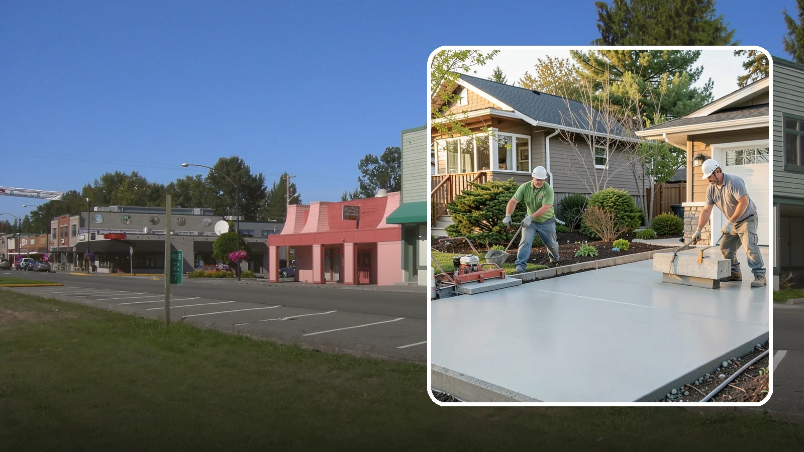 Concrete Leveling in Snoqualmie, King County, WA - Lift and level sunken slabs to eliminate trip hazards and restore drainage without a full replacement.