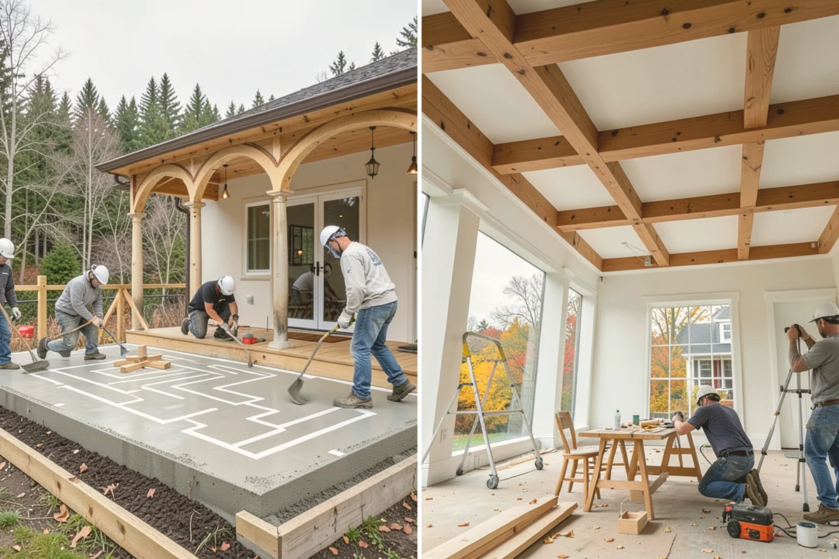 Concrete Leveling in Stanwood, Snohomish County, WA - Inspect the settlement and locate voids