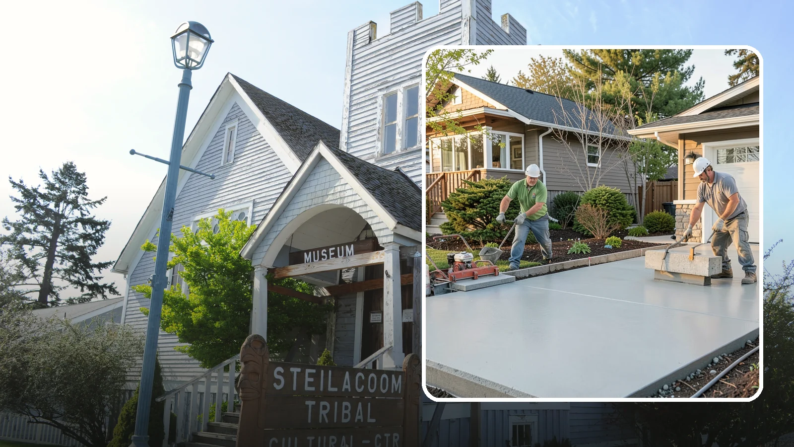 Concrete Leveling in Steilacoom, Pierce County, WA - Lift and level sunken slabs to eliminate trip hazards and restore drainage without a full replacement.