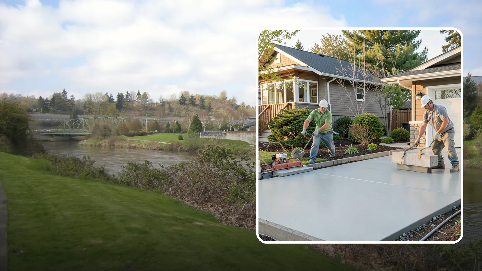 Concrete Leveling in Tukwila, King County, WA - Lift and level sunken slabs to eliminate trip hazards and restore drainage without a full replacement.