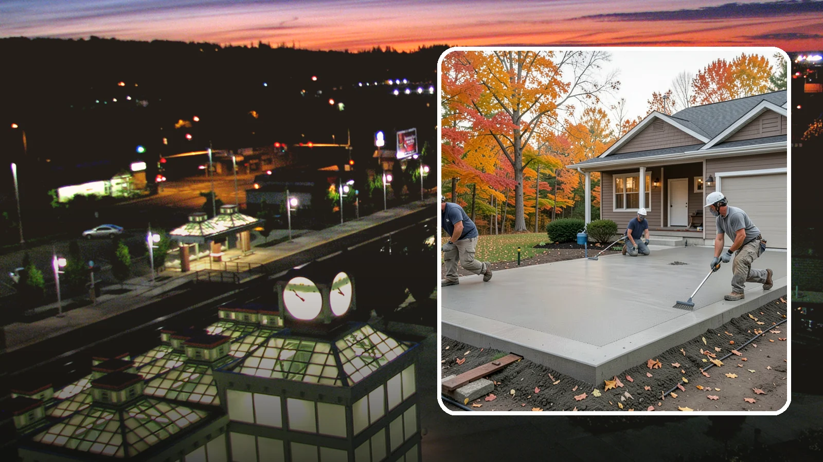 Concrete Pad Installation in Auburn, King County, WA - Level, load-rated pads for hot tubs, sheds, AC units, and RV parking that won't sink into wet soil.