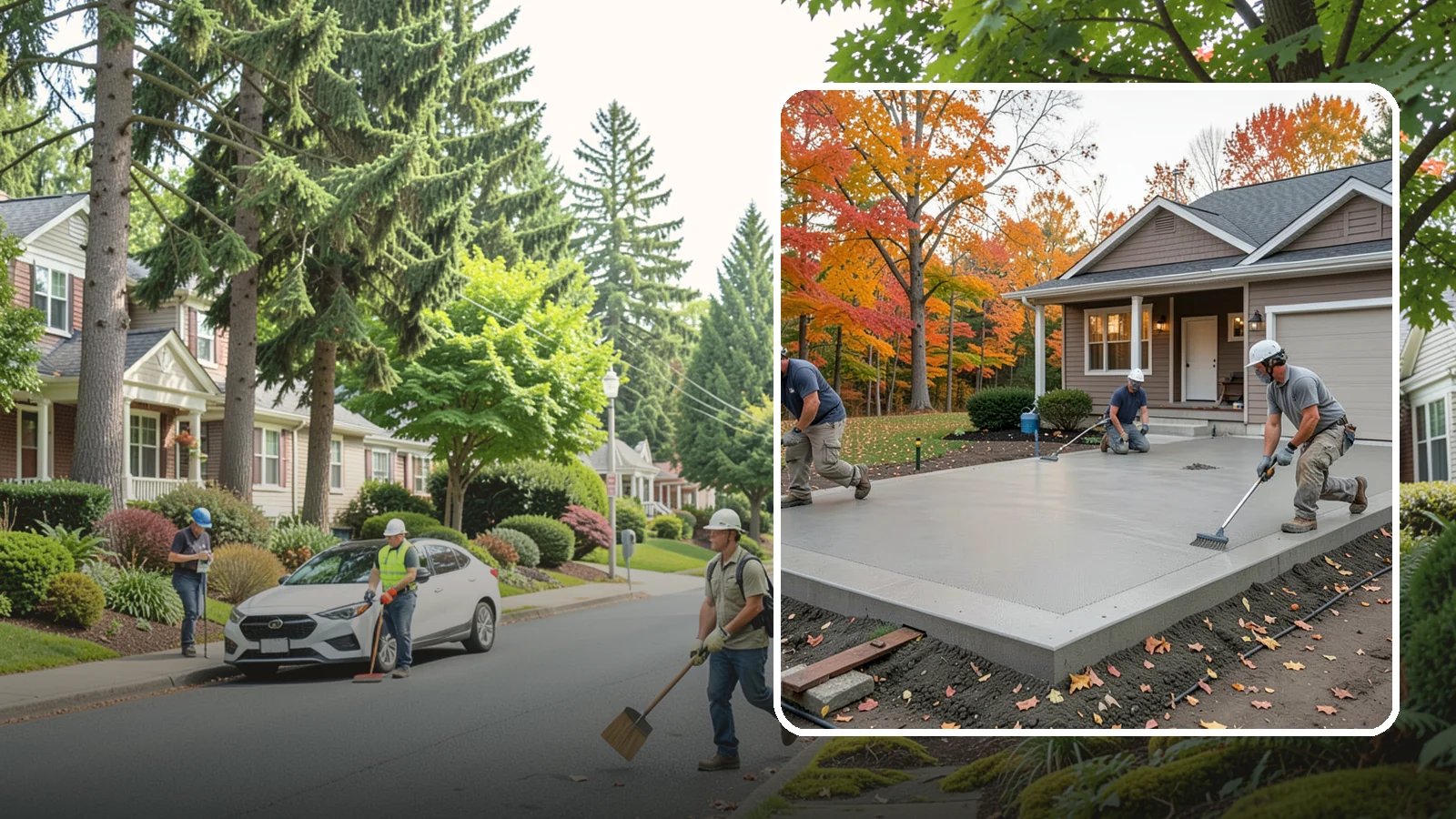 Concrete Pad Installation in Beaux Arts Village, King County, WA - Level, load-rated pads for hot tubs, sheds, AC units, and RV parking that won't sink into wet soil.