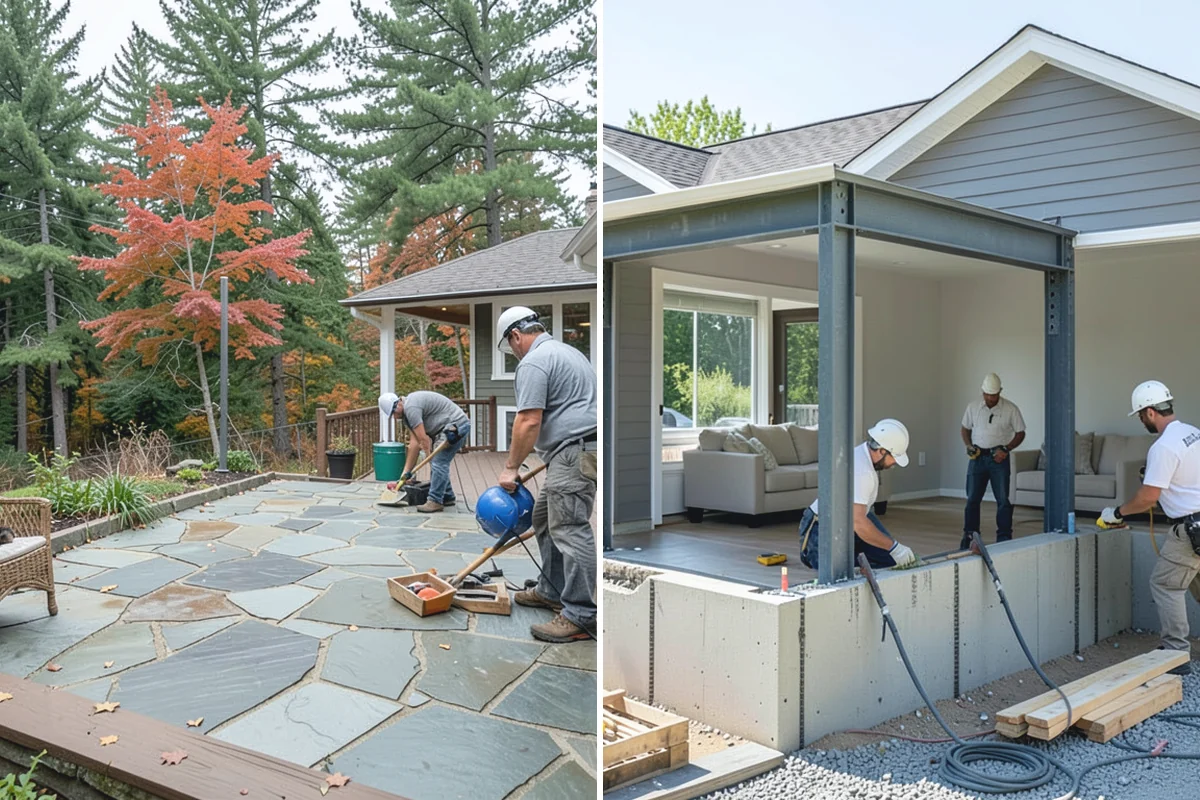 Concrete Pad Installation in Beaux Arts Village, King County, WA - Determine load, size, and placement