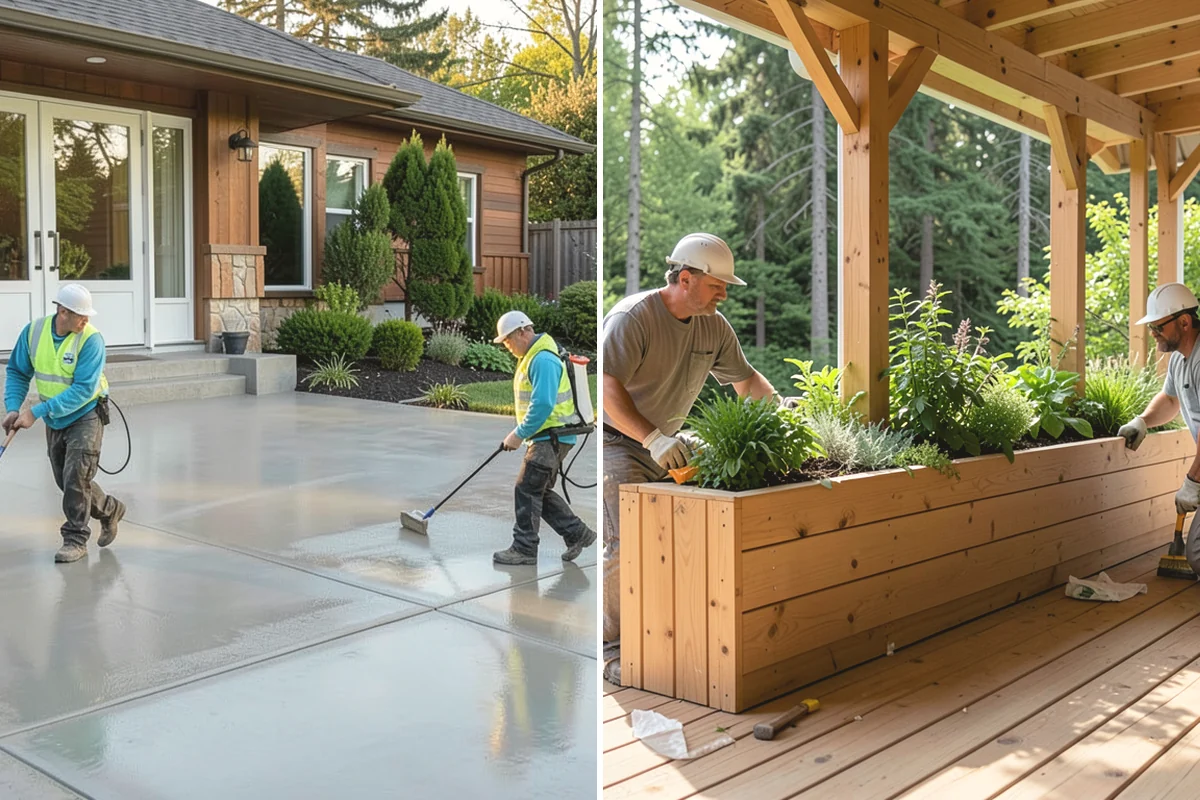 Concrete Pad Installation in Black Diamond, King County, WA - Determine load, size, and placement