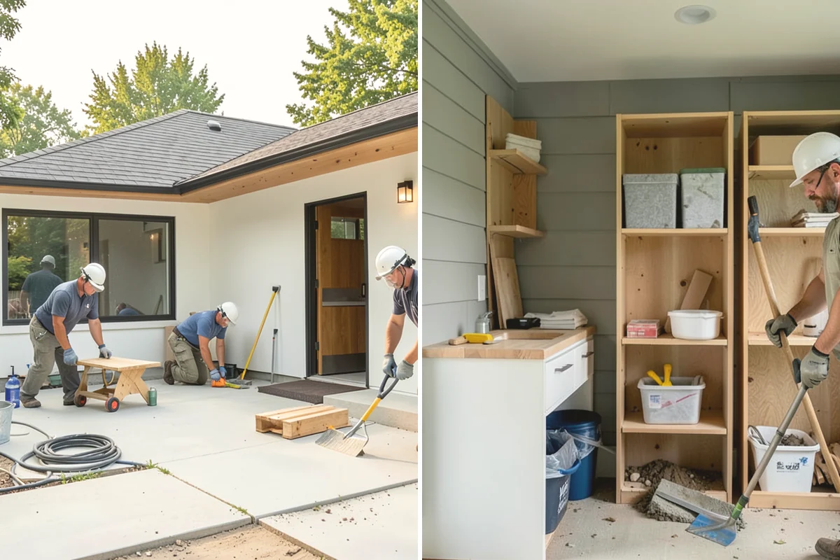 Concrete Pad Installation in Burlington, Skagit County, WA - Determine load, size, and placement