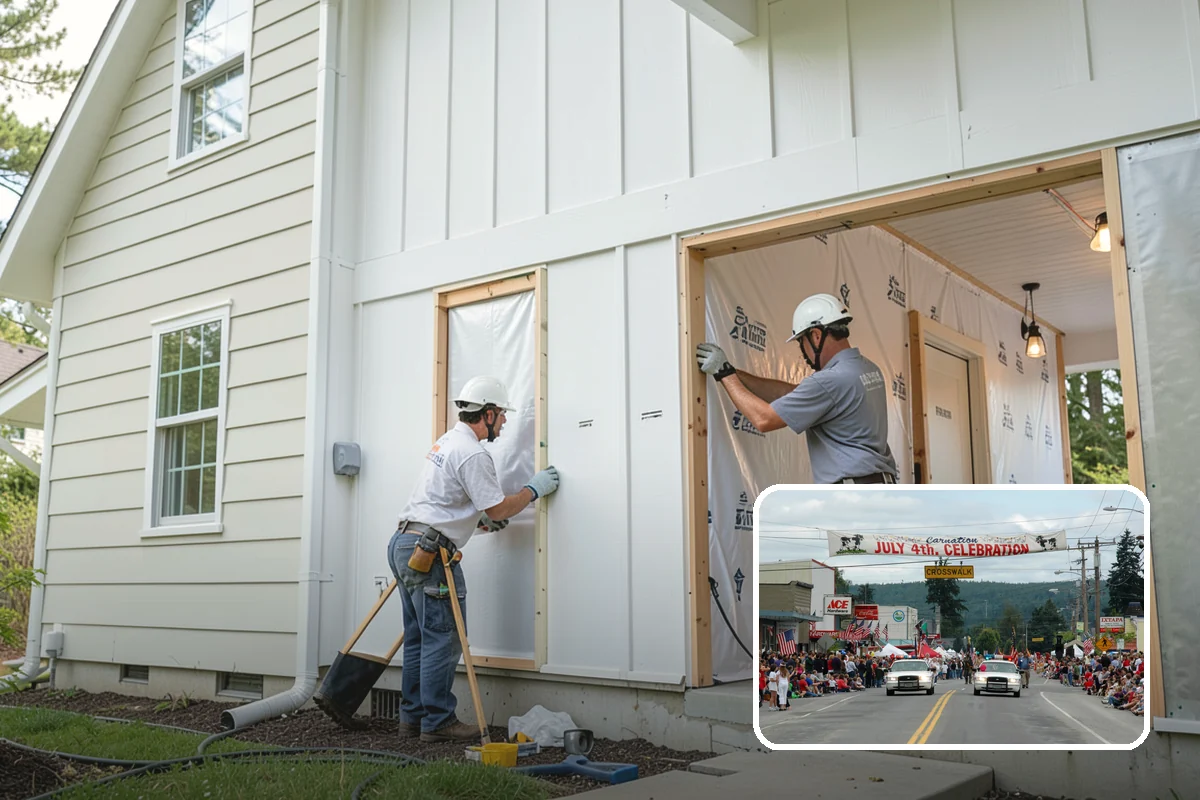 Concrete Pad Installation in Carnation, King County, WA - Load-matched thickness for the intended use