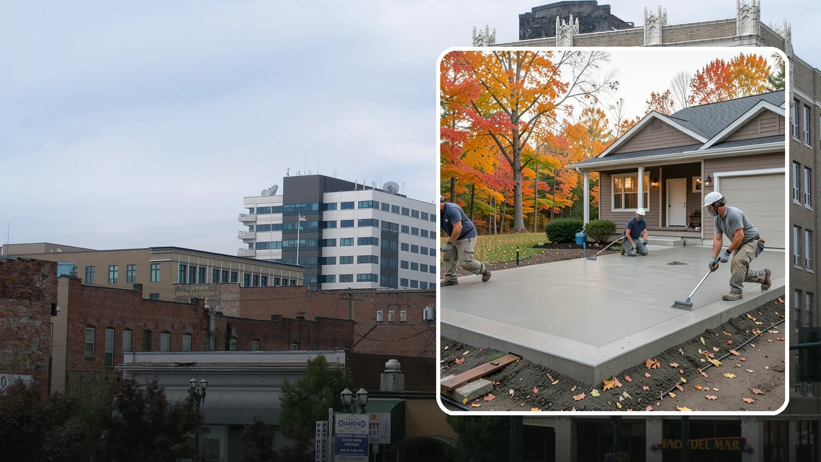 Concrete Pad Installation in Everett, Snohomish County, WA - Level, load-rated pads for hot tubs, sheds, AC units, and RV parking that won't sink into wet soil.
