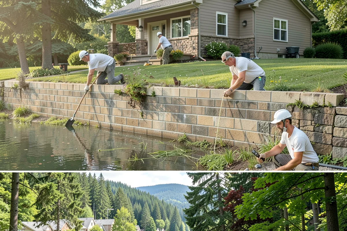 Concrete Pad Installation in Lake Forest Park, King County, WA - Drier months make base compaction and curing more reliable, though pads can be scheduled year-round with protection.