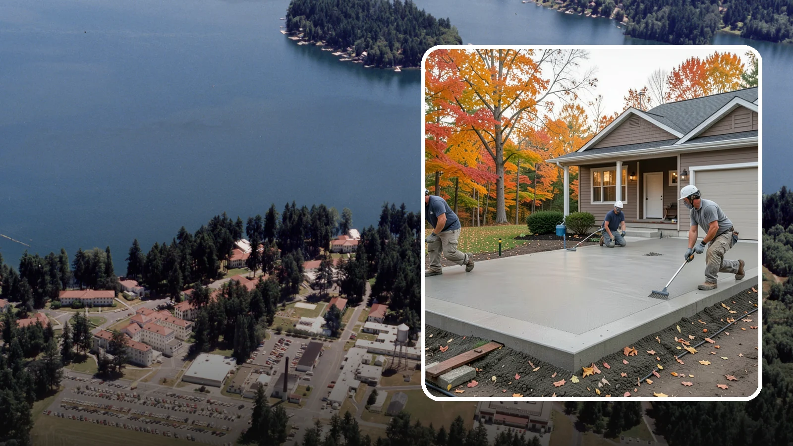 Concrete Pad Installation in Lakewood, Pierce County, WA - Level, load-rated pads for hot tubs, sheds, AC units, and RV parking that won't sink into wet soil.