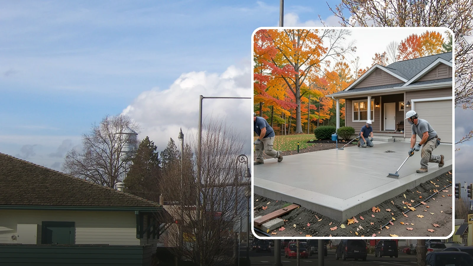 Concrete Pad Installation in Marysville, Snohomish County, WA - Level, load-rated pads for hot tubs, sheds, AC units, and RV parking that won't sink into wet soil.