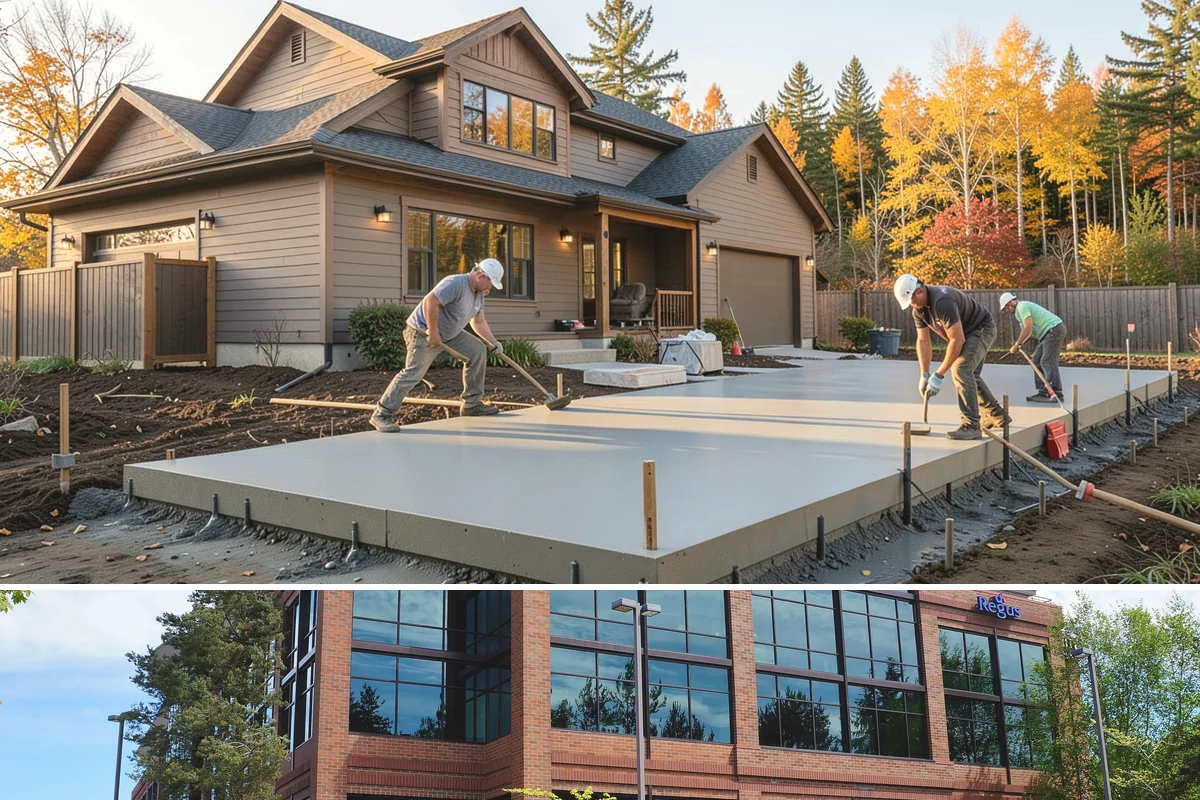 Concrete Pad Installation in Mountlake Terrace, Snohomish County, WA - Drier months make base compaction and curing more reliable, though pads can be scheduled year-round with protection.