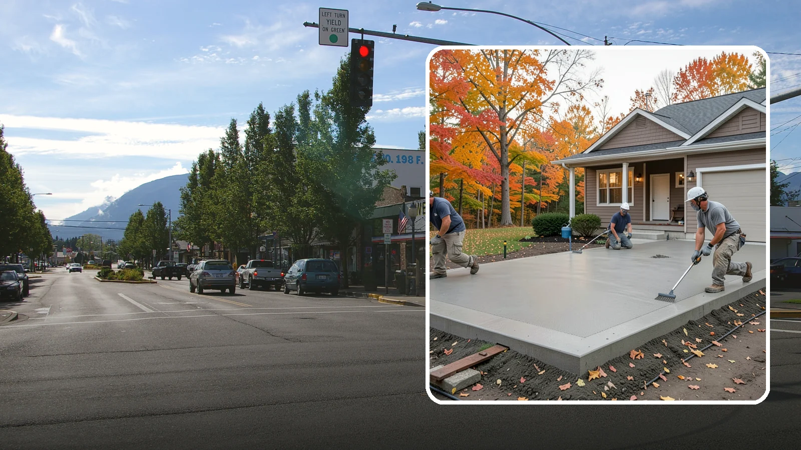 Concrete Pad Installation in North Bend, King County, WA - Level, load-rated pads for hot tubs, sheds, AC units, and RV parking that won't sink into wet soil.