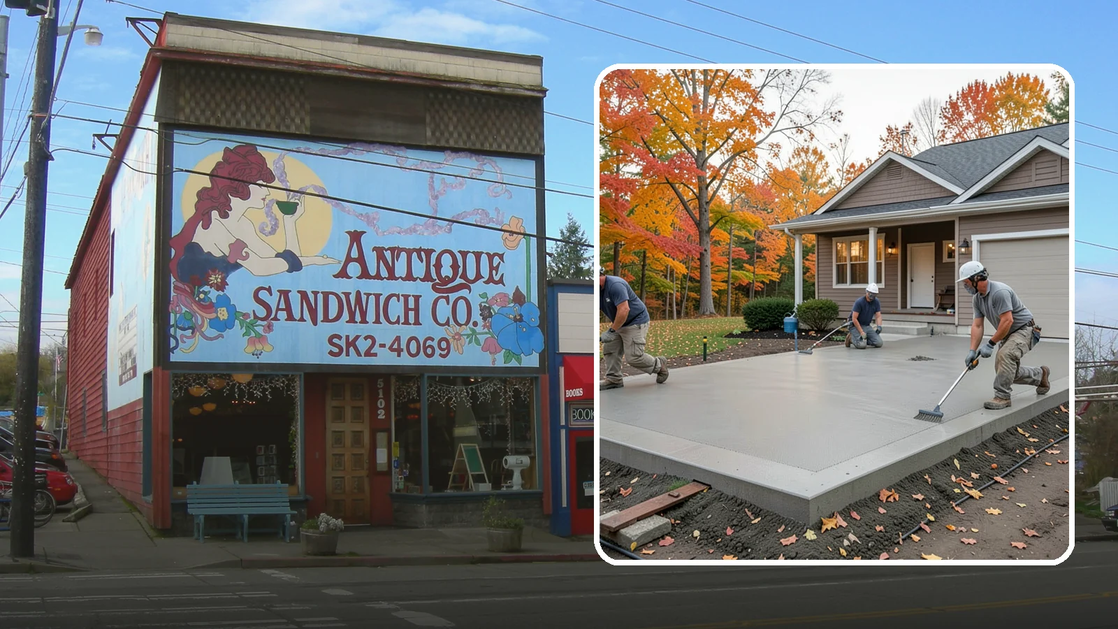 Concrete Pad Installation in Ruston, Pierce County, WA - Level, load-rated pads for hot tubs, sheds, AC units, and RV parking that won't sink into wet soil.