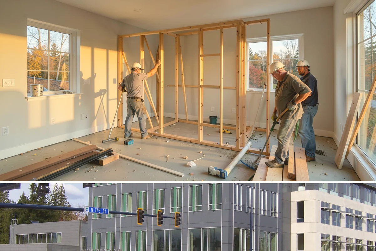 Concrete Pad Installation in Shoreline, King County, WA - Drier months make base compaction and curing more reliable, though pads can be scheduled year-round with protection.