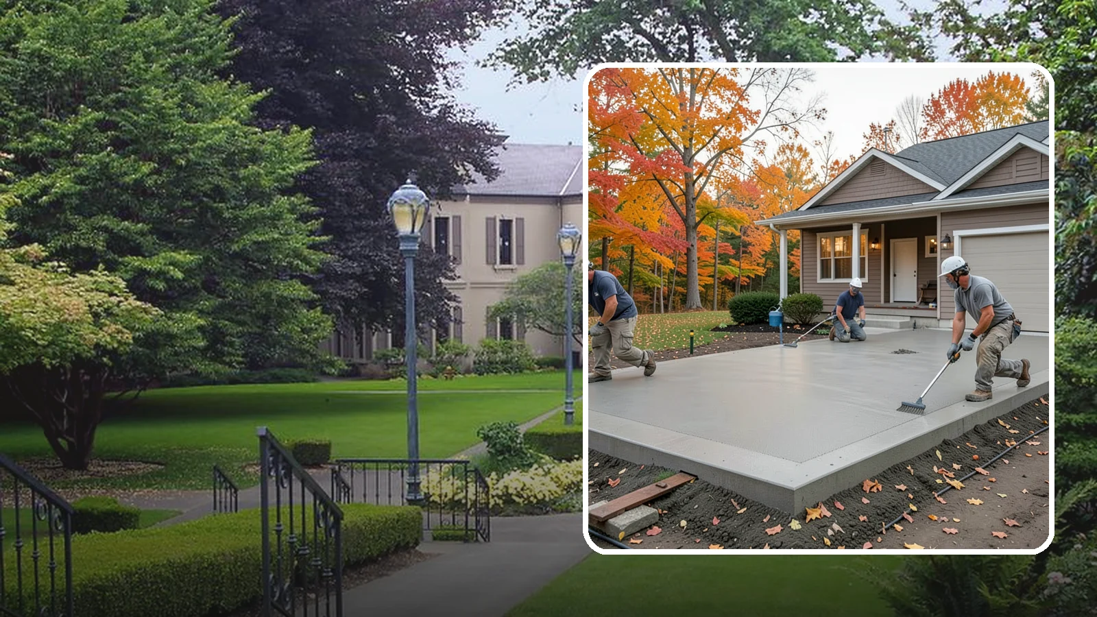 Concrete Pad Installation in Woodinville, King County, WA - Level, load-rated pads for hot tubs, sheds, AC units, and RV parking that won't sink into wet soil.