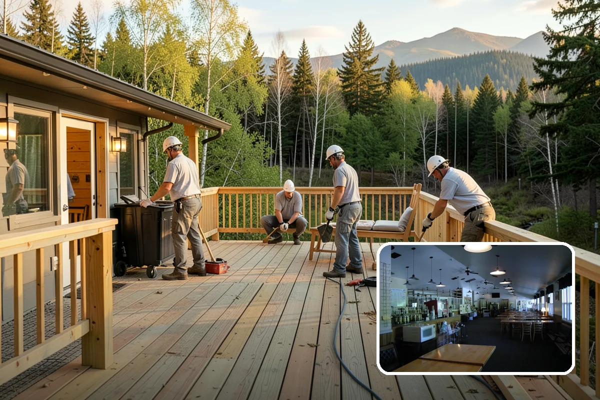 Concrete Patio Installation in Black Diamond, King County, WA - Durable, long-lasting hardscape surface
