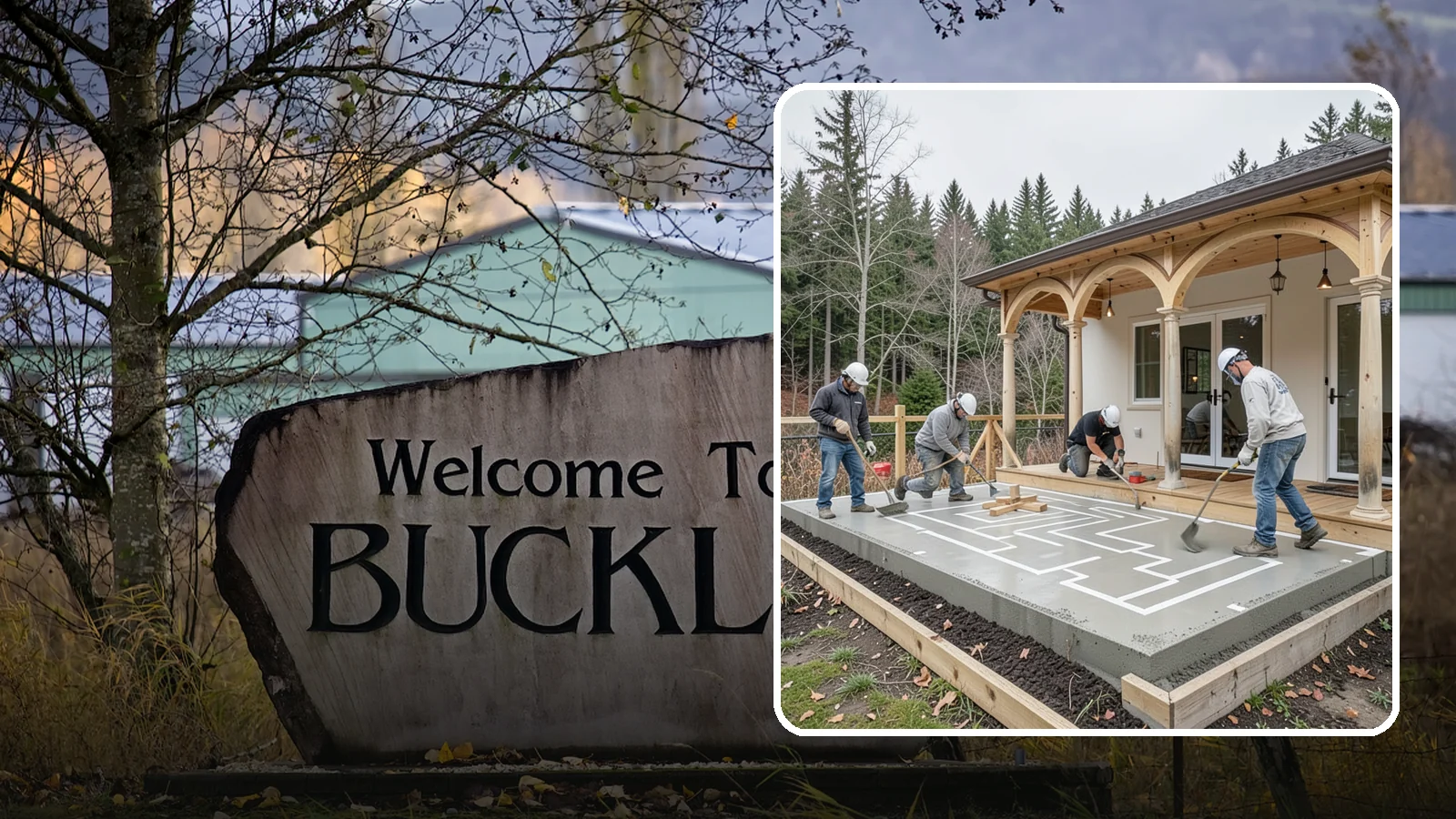 Concrete Patio Installation in Buckley, Pierce County, WA - Concrete patio installation that delivers a durable, low-maintenance foundation for outdoor living.