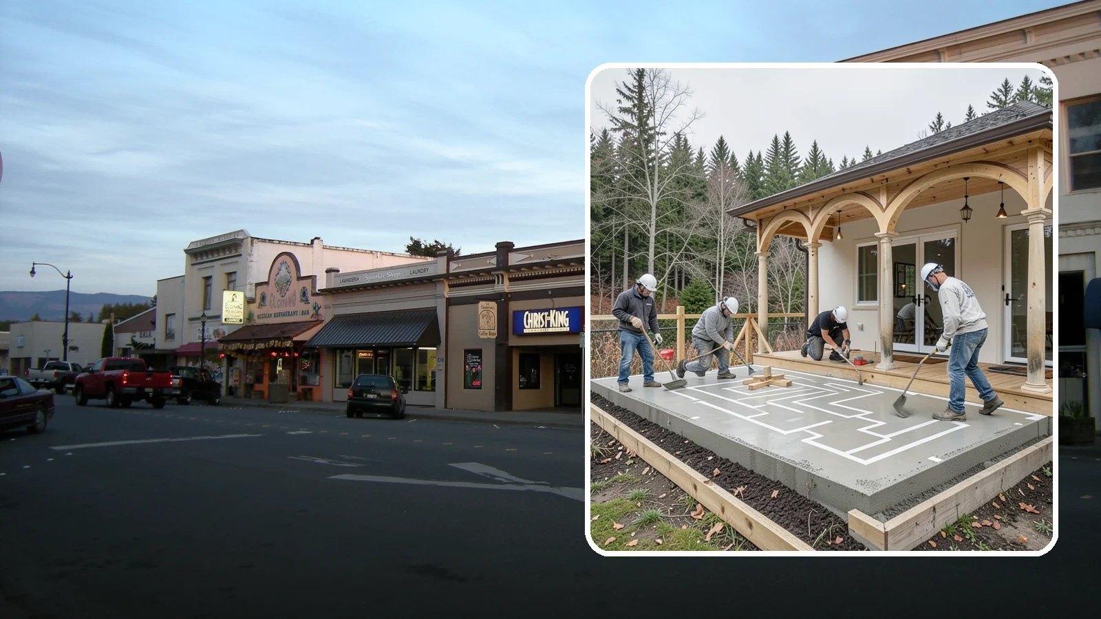 Concrete Patio Installation in Burlington, Skagit County, WA - Concrete patio installation that delivers a durable, low-maintenance foundation for outdoor living.