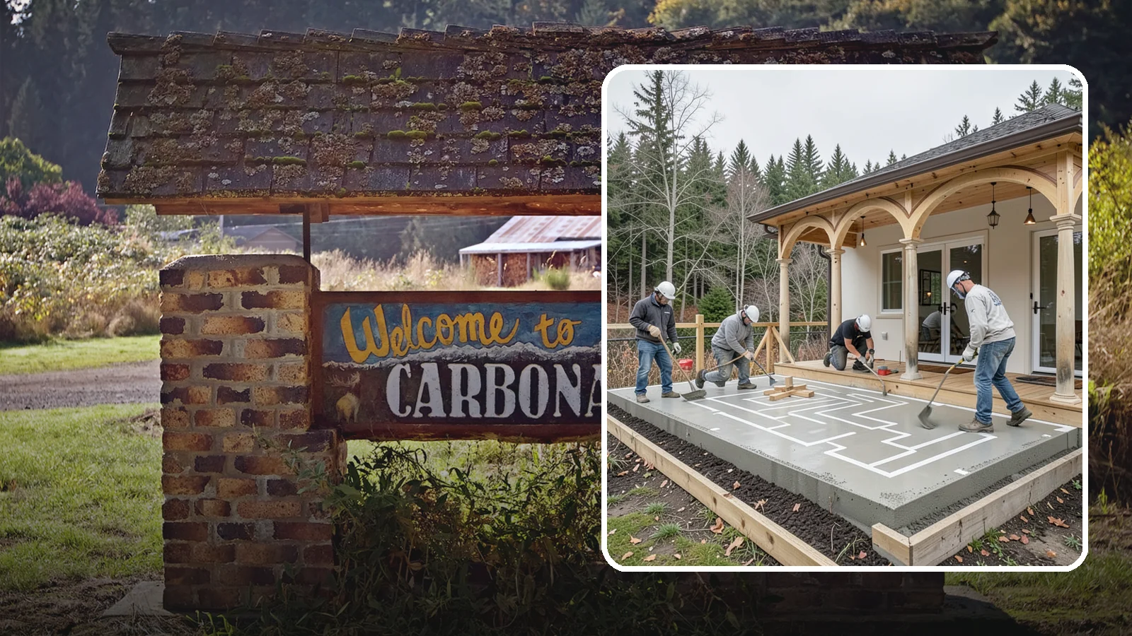 Concrete Patio Installation in Carbonado, Pierce County, WA - Concrete patio installation that delivers a durable, low-maintenance foundation for outdoor living.