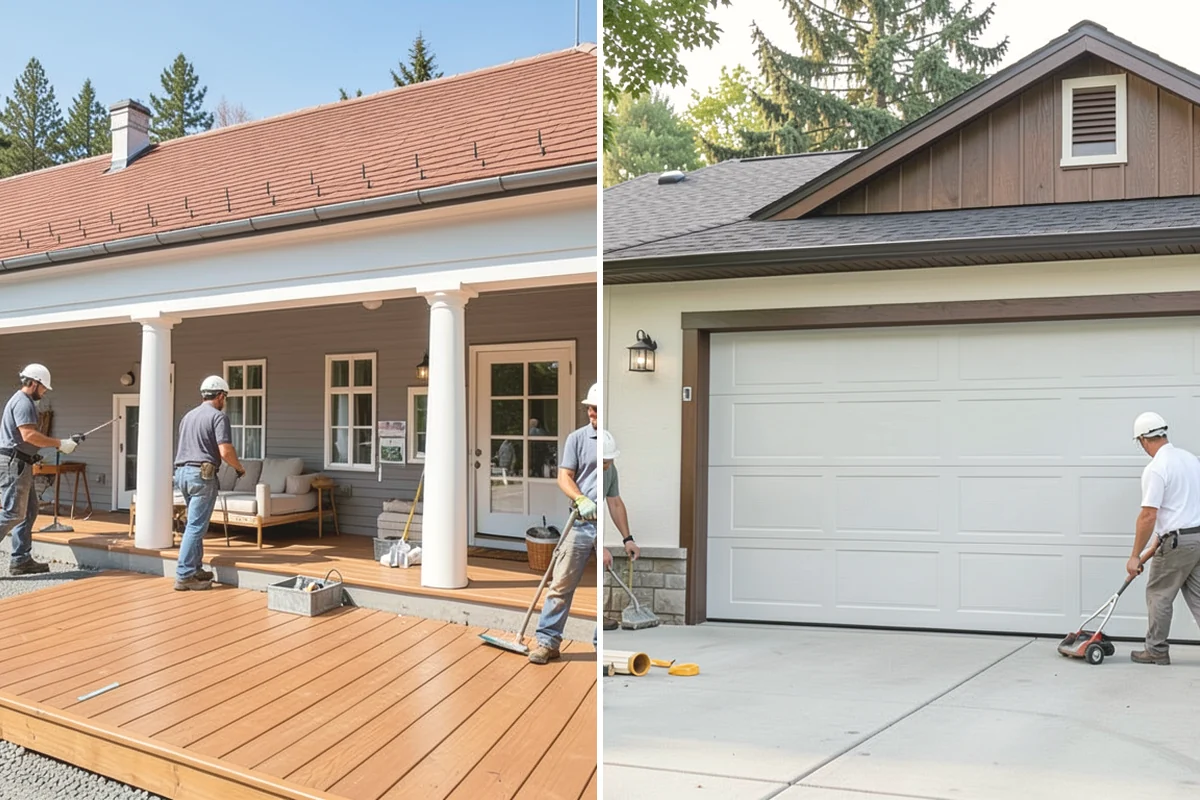 Concrete Patio Installation in Carbonado, Pierce County, WA - Excavate and compact a well-drained base