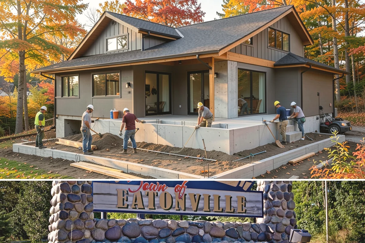 Concrete Patio Installation in Eatonville, Pierce County, WA - Concrete cures best in the dry, warmer conditions of late spring through early fall when temperatures stay above freezing.