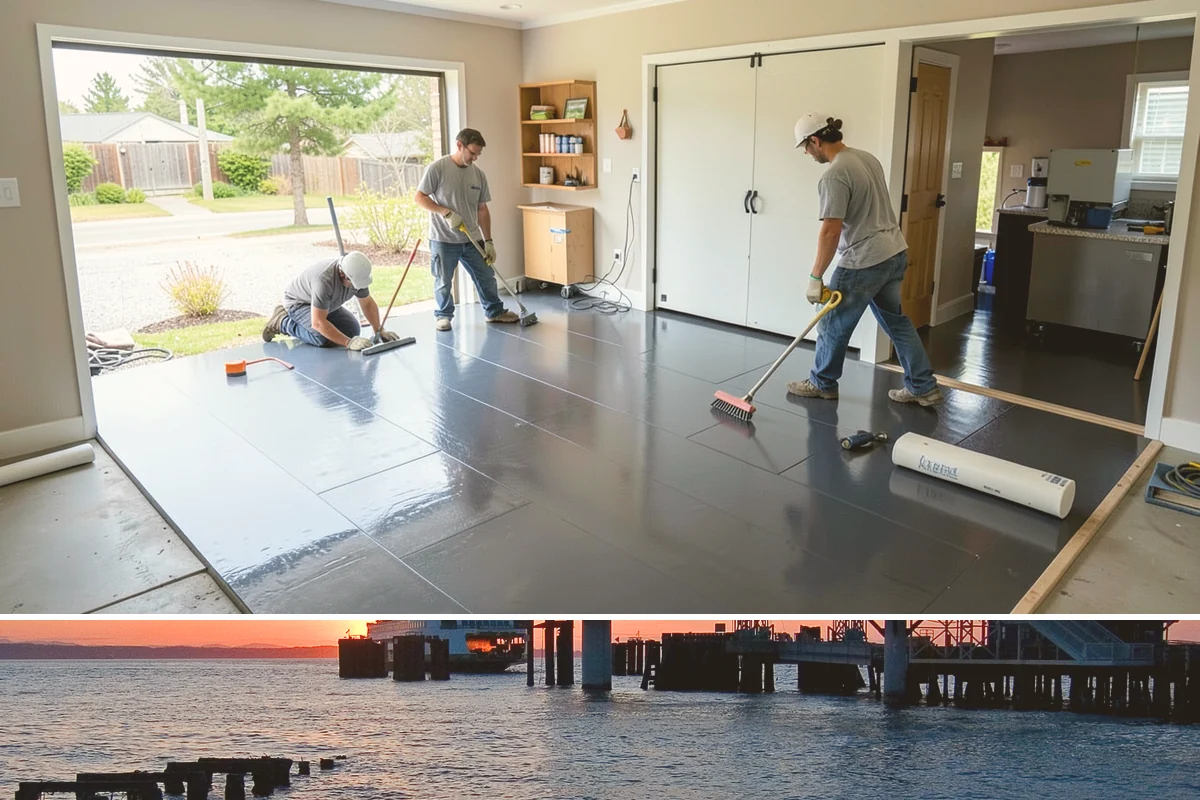 Concrete Patio Installation in Edmonds, Snohomish County, WA - Concrete cures best in the dry, warmer conditions of late spring through early fall when temperatures stay above freezing.