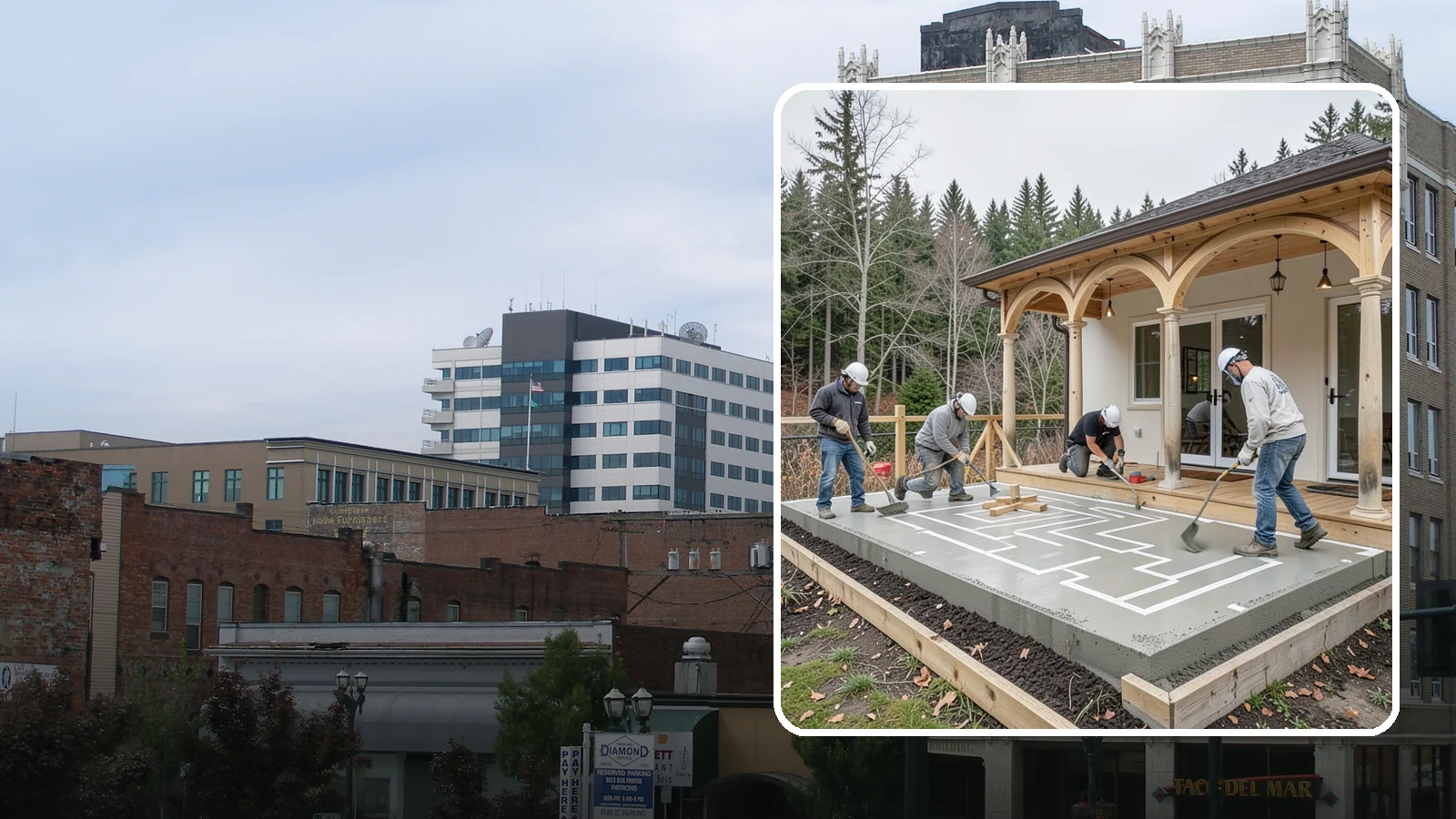 Concrete Patio Installation in Everett, Snohomish County, WA - Concrete patio installation that delivers a durable, low-maintenance foundation for outdoor living.