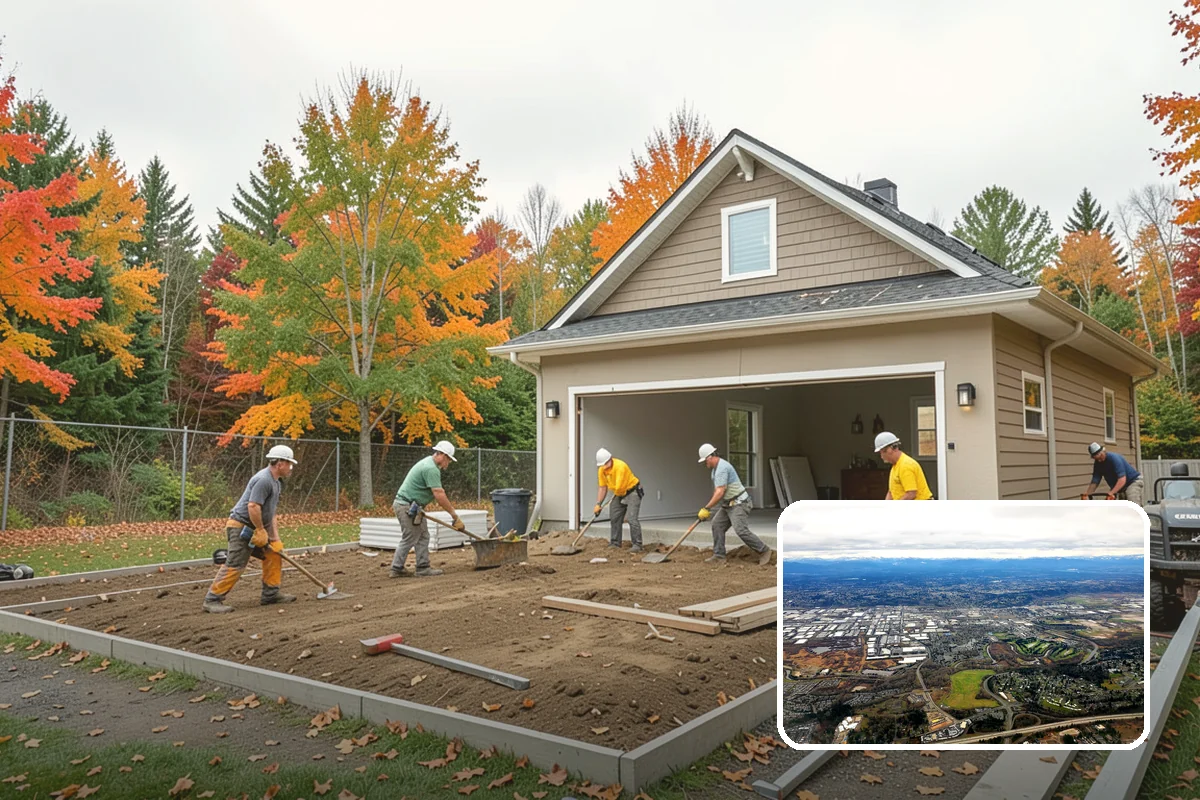 Concrete Patio Installation in Kent, King County, WA - Durable, long-lasting hardscape surface