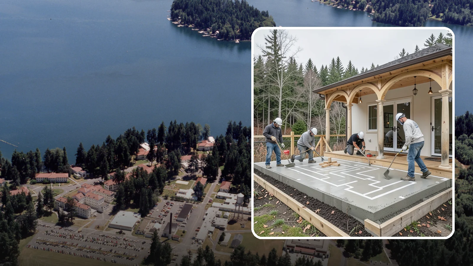 Concrete Patio Installation in Lakewood, Pierce County, WA - Concrete patio installation that delivers a durable, low-maintenance foundation for outdoor living.