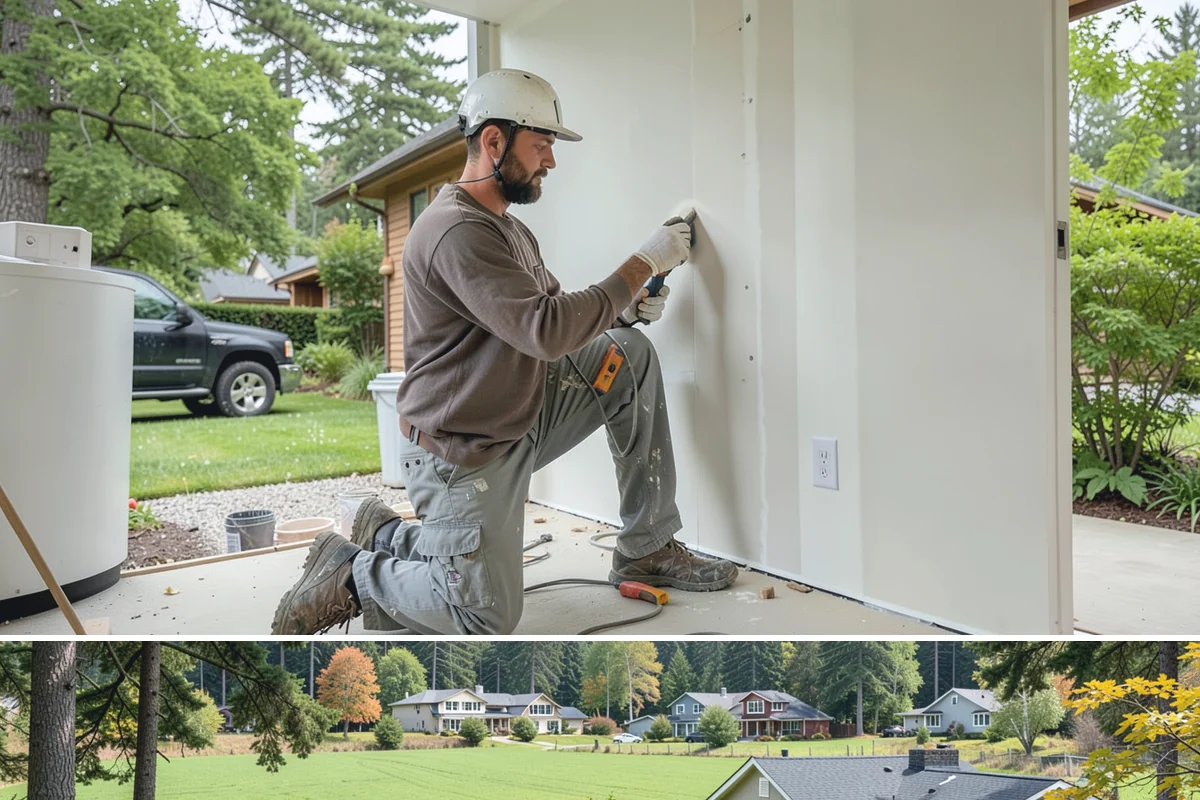 Concrete Patio Installation in Lyman, Skagit County, WA - Concrete cures best in the dry, warmer conditions of late spring through early fall when temperatures stay above freezing.