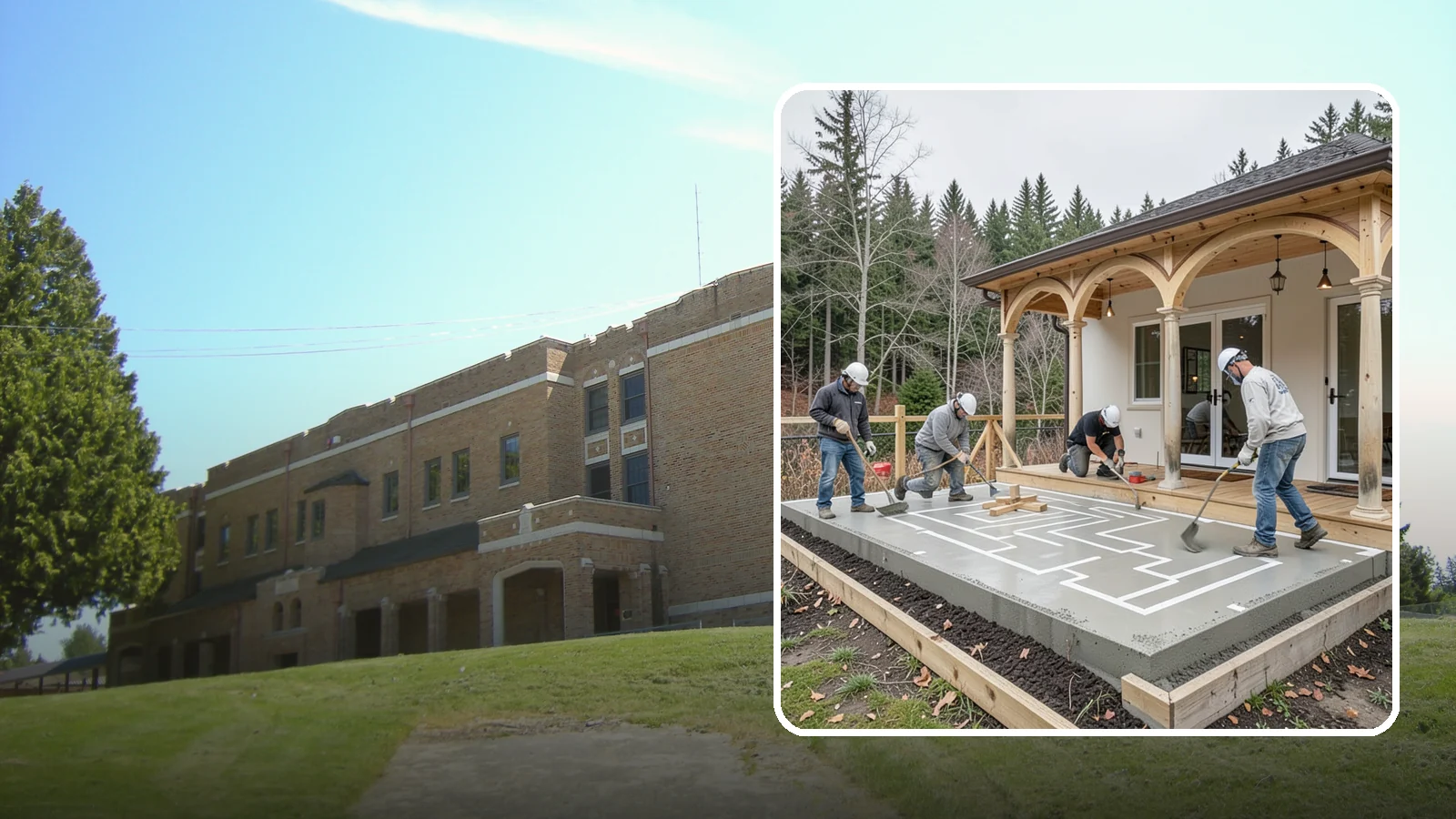 Concrete Patio Installation in Maple Valley, King County, WA - Concrete patio installation that delivers a durable, low-maintenance foundation for outdoor living.