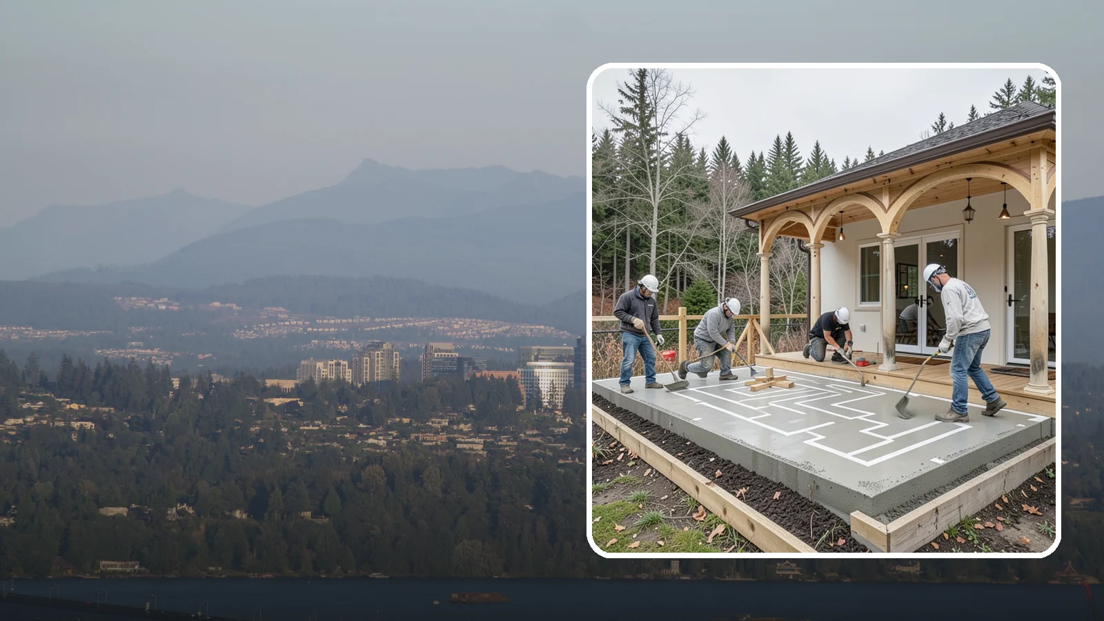 Concrete Patio Installation in Medina, King County, WA - Concrete patio installation that delivers a durable, low-maintenance foundation for outdoor living.