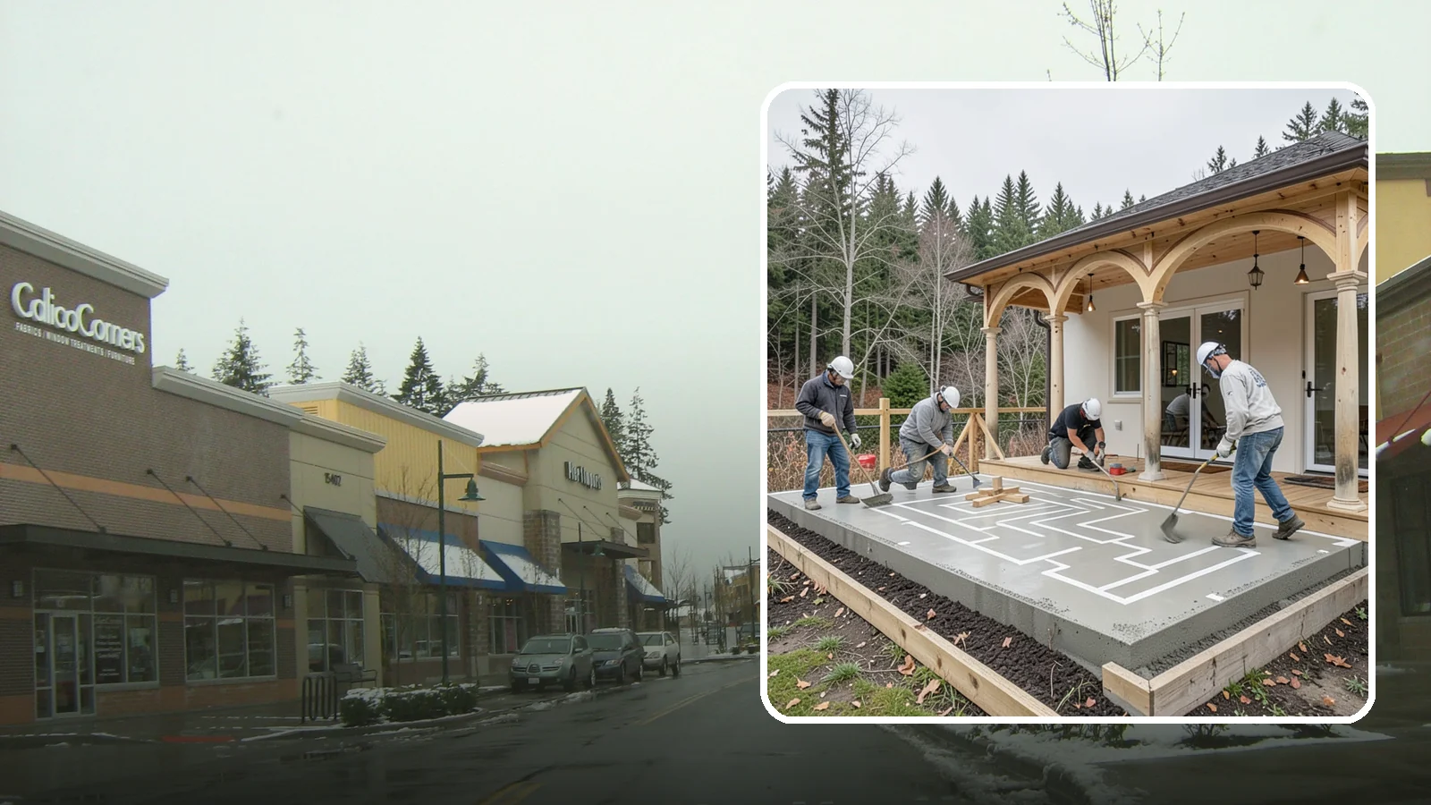 Concrete Patio Installation in Mill Creek, Snohomish County, WA - Concrete patio installation that delivers a durable, low-maintenance foundation for outdoor living.