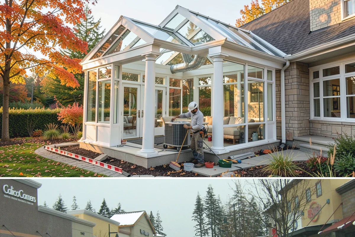 Concrete Patio Installation in Mill Creek, Snohomish County, WA - Concrete cures best in the dry, warmer conditions of late spring through early fall when temperatures stay above freezing.