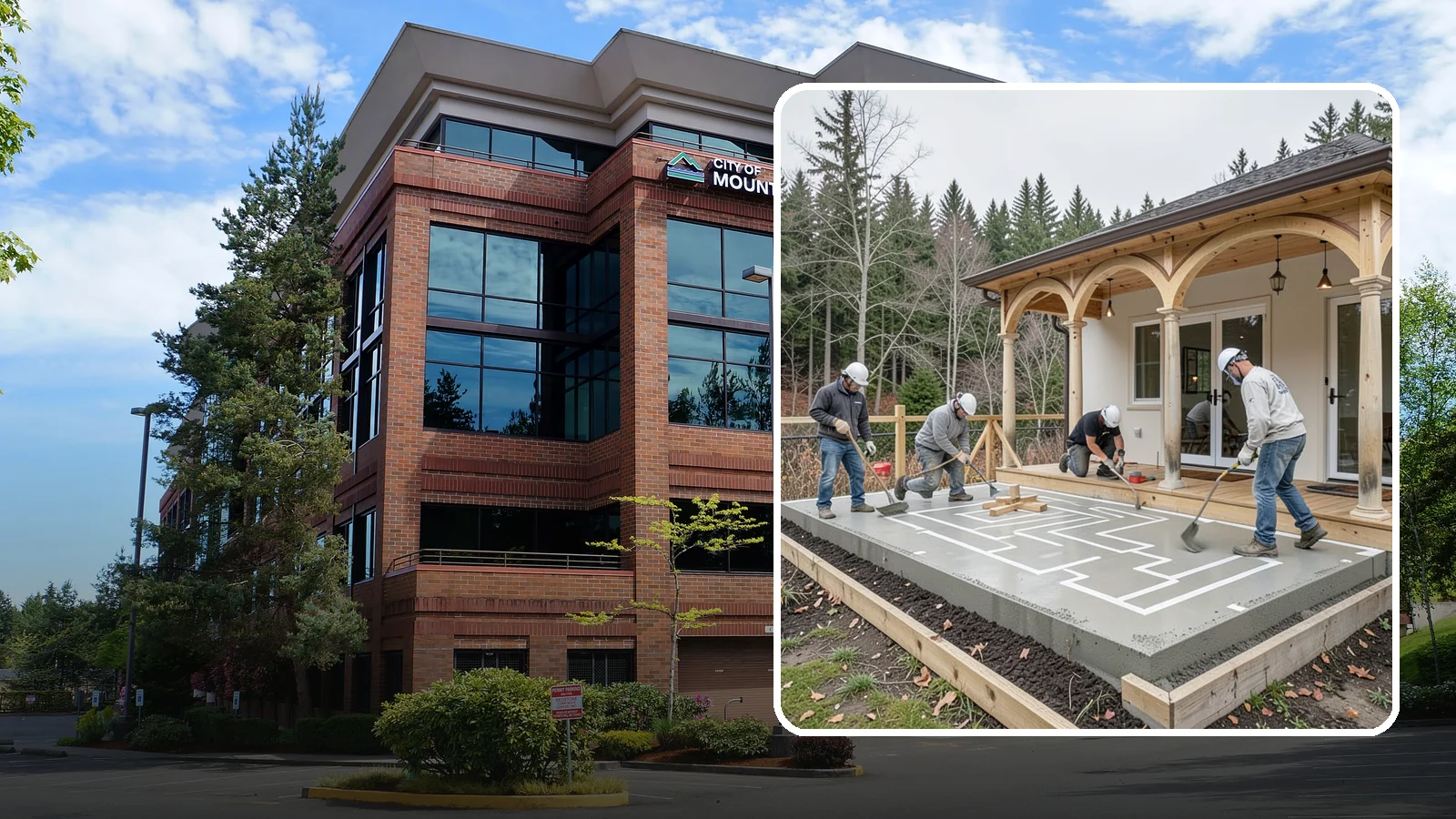 Concrete Patio Installation in Mountlake Terrace, Snohomish County, WA - Concrete patio installation that delivers a durable, low-maintenance foundation for outdoor living.