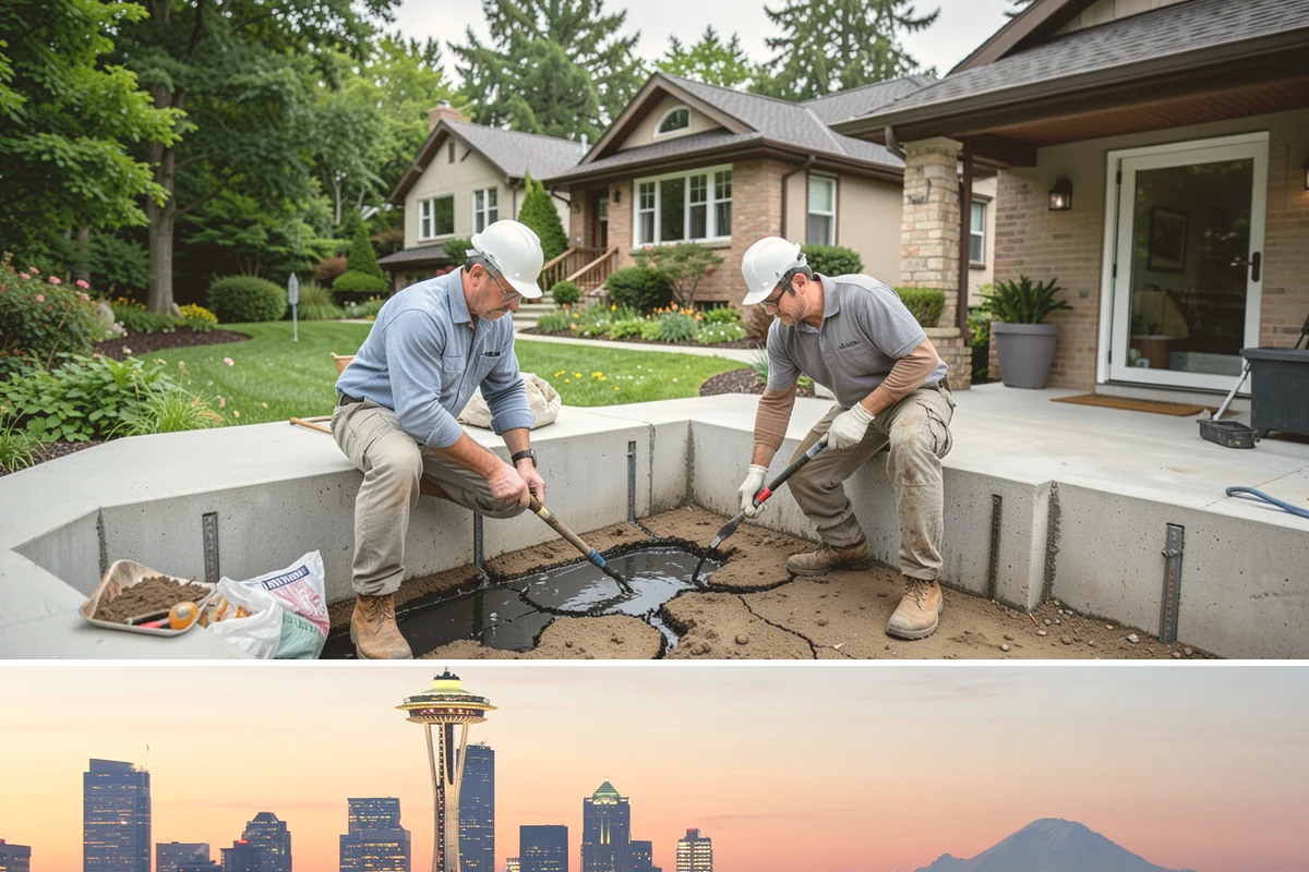Concrete Patio Installation in Seattle, King County, WA - Concrete cures best in the dry, warmer conditions of late spring through early fall when temperatures stay above freezing.