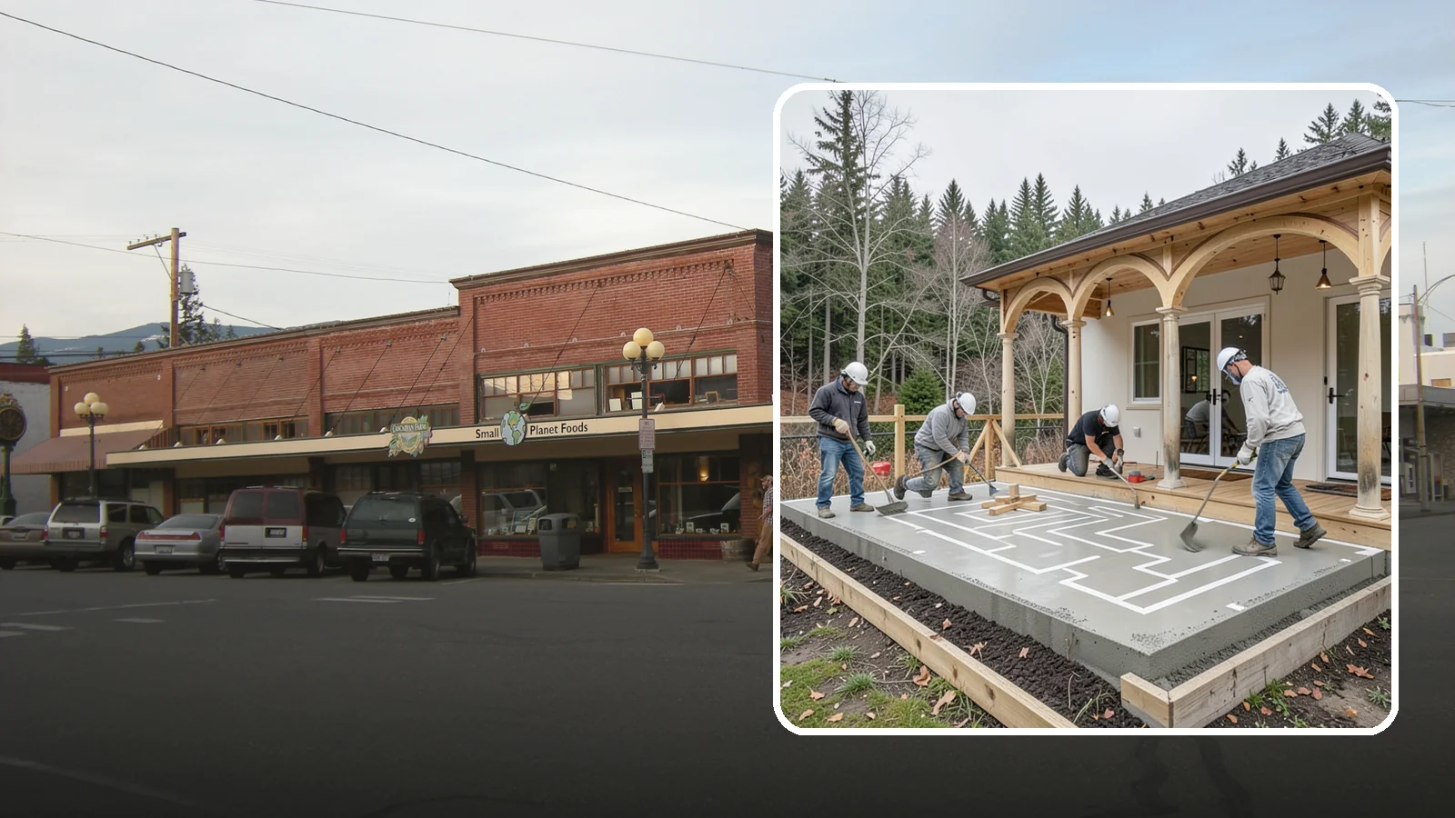 Concrete Patio Installation in Sedro-Woolley, Skagit County, WA - Concrete patio installation that delivers a durable, low-maintenance foundation for outdoor living.