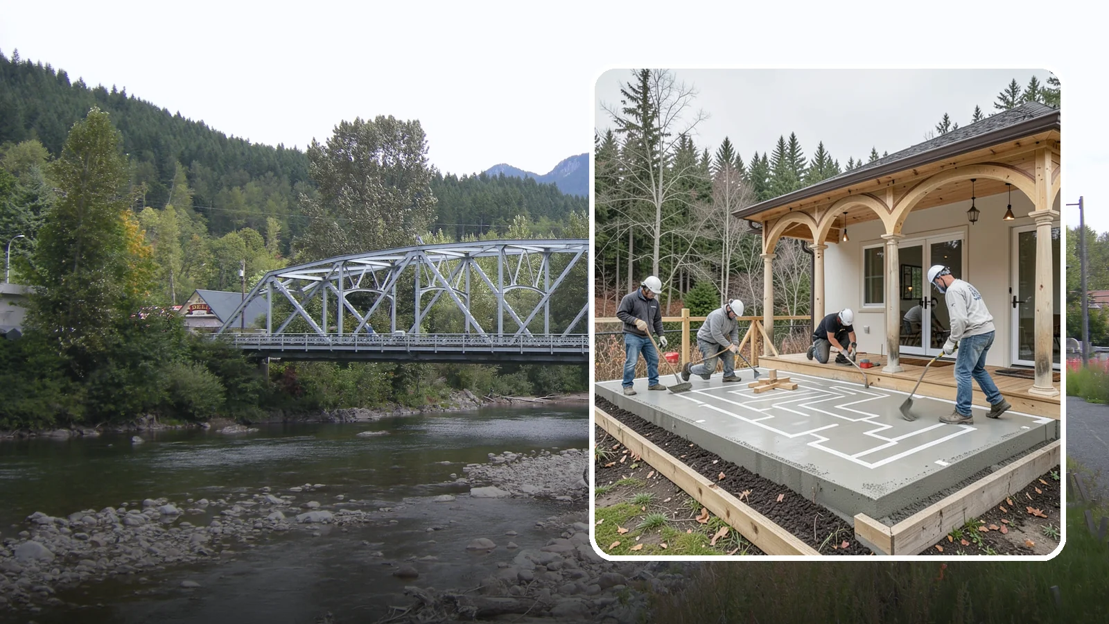 Concrete Patio Installation in Skykomish, King County, WA - Concrete patio installation that delivers a durable, low-maintenance foundation for outdoor living.