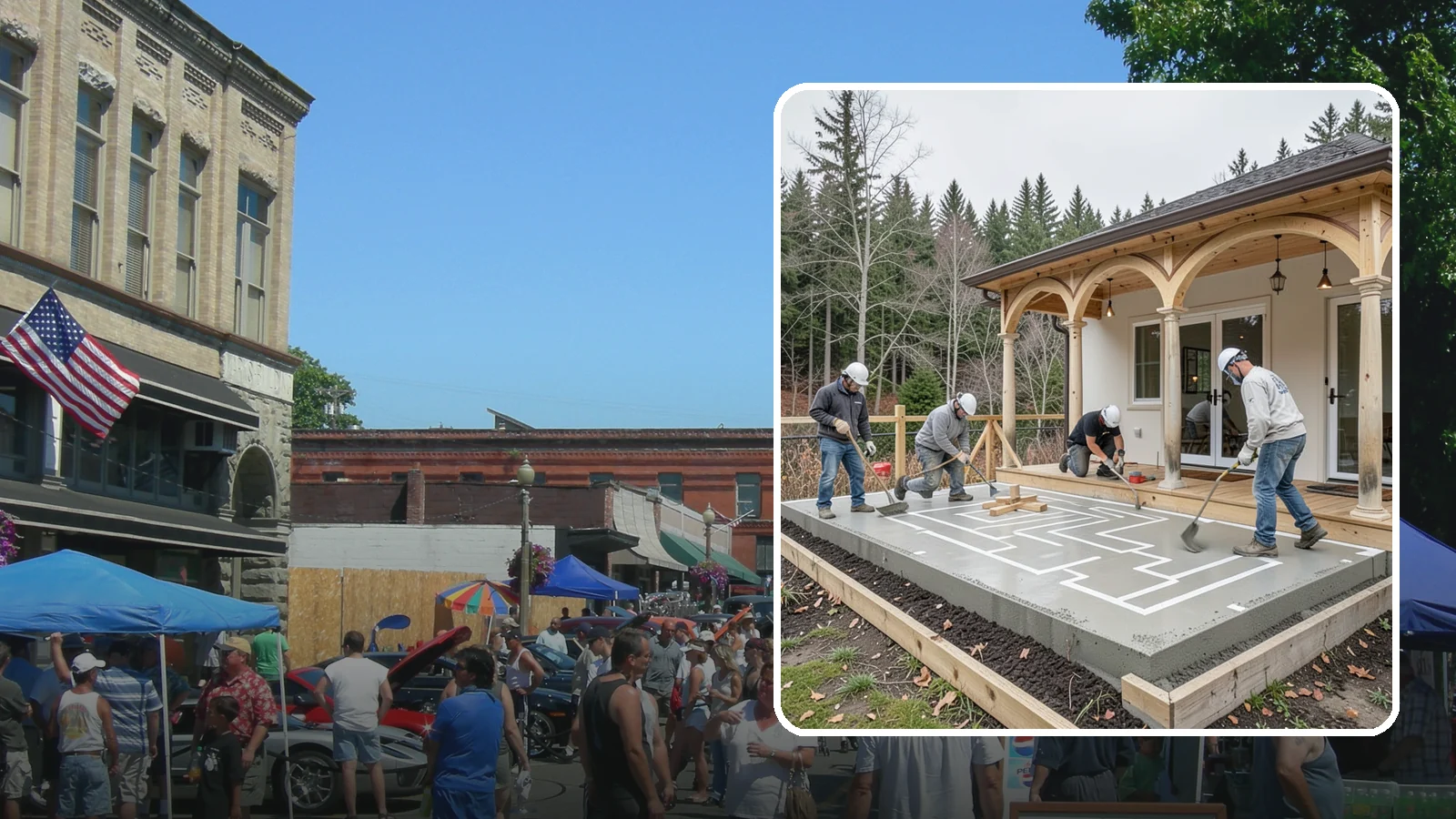 Concrete Patio Installation in Snohomish, Snohomish County, WA - Concrete patio installation that delivers a durable, low-maintenance foundation for outdoor living.
