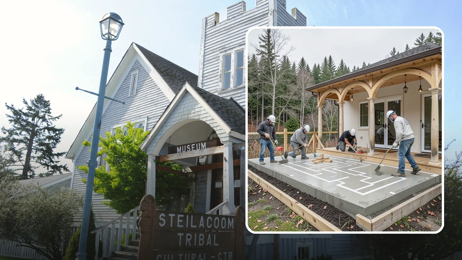 Concrete Patio Installation in Steilacoom, Pierce County, WA - Concrete patio installation that delivers a durable, low-maintenance foundation for outdoor living.