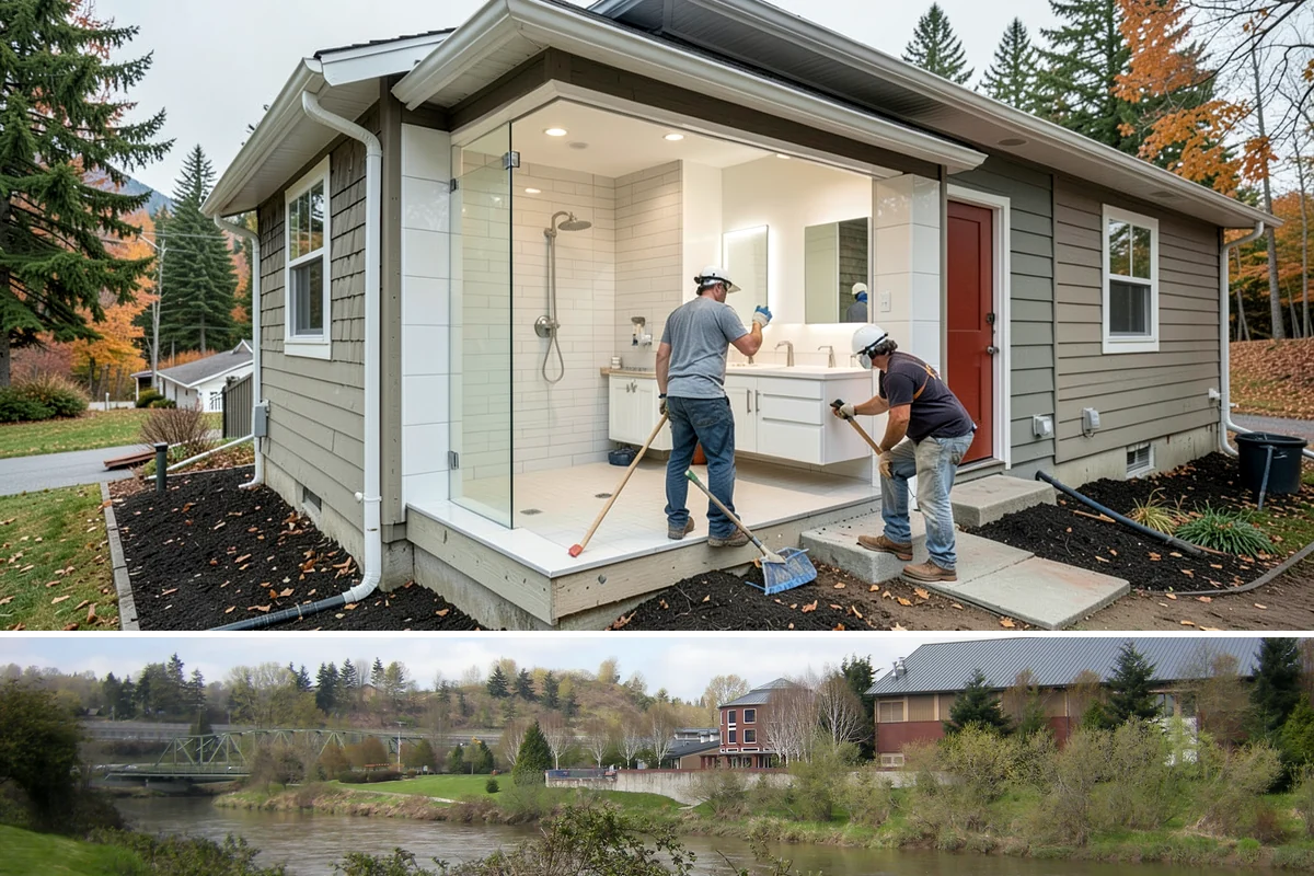 Concrete Patio Installation in Tukwila, King County, WA - Concrete cures best in the dry, warmer conditions of late spring through early fall when temperatures stay above freezing.