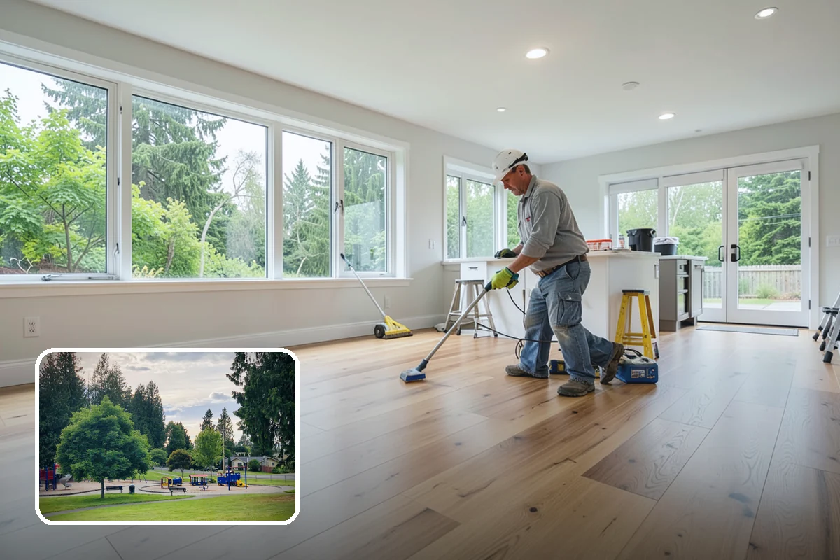 Concrete Polishing in Bonney Lake, Pierce County, WA - Sleek, light-reflecting finished surface