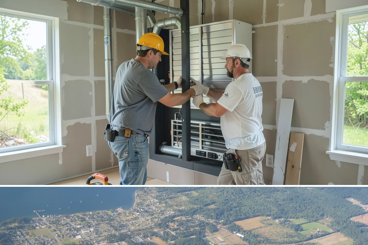 Concrete Polishing in Coupeville, Island County, WA - Polishing is an interior process available year-round regardless of the weather outside.