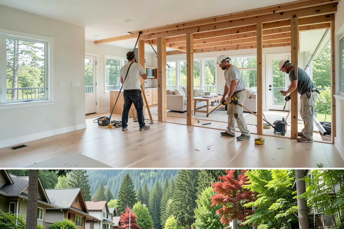 Concrete Polishing in Darrington, Snohomish County, WA - Polishing is an interior process available year-round regardless of the weather outside.