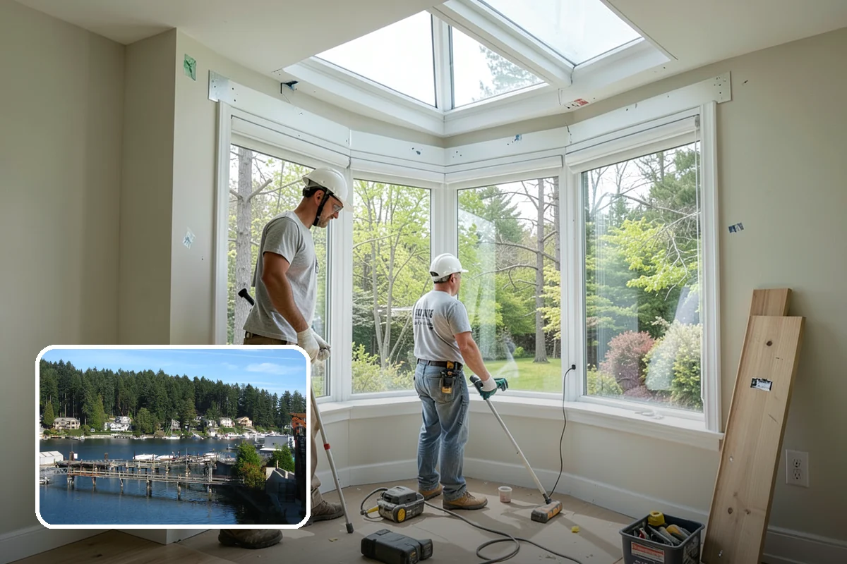 Concrete Polishing in Gig Harbor, Pierce County, WA - Sleek, light-reflecting finished surface