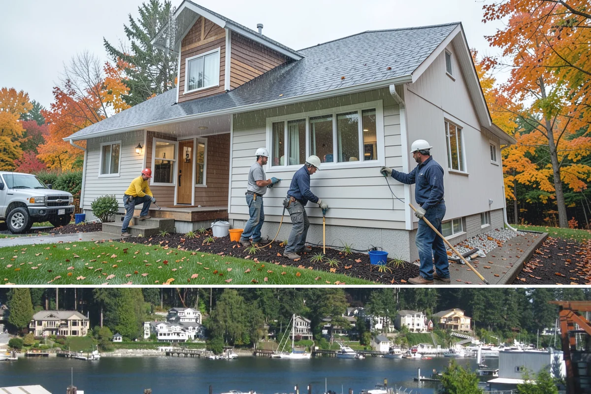 Concrete Polishing in Gig Harbor, Pierce County, WA - Polishing is an interior process available year-round regardless of the weather outside.