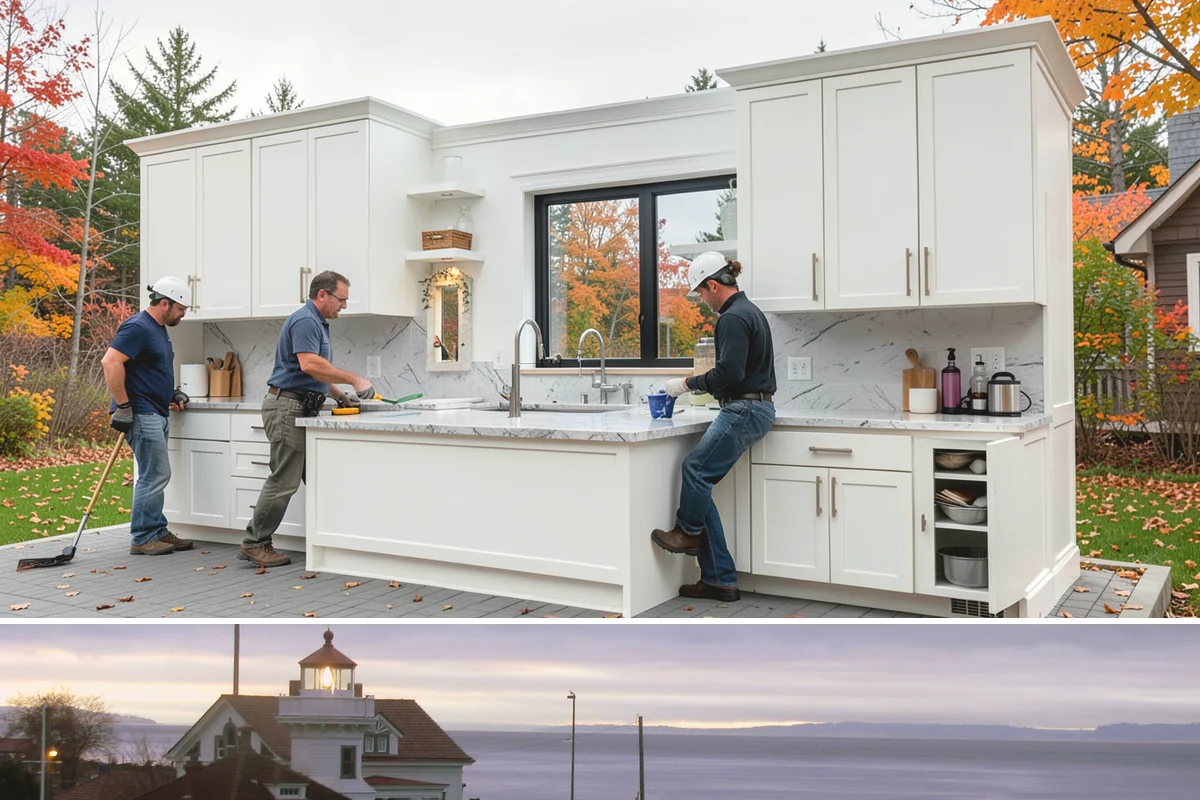 Concrete Polishing in Mukilteo, Snohomish County, WA - Polishing is an interior process available year-round regardless of the weather outside.